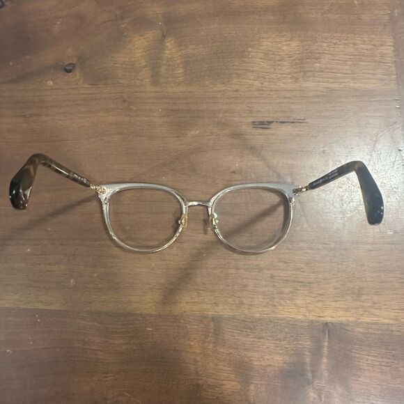 Kate Spade Eyeglasses Frame DARIELA 0UC Matte Red Havana Gold Cat Eye with case - Picture 3 of 8